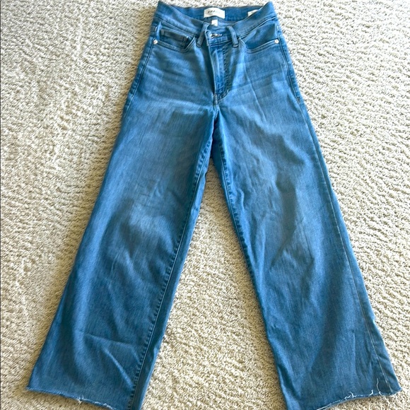 Frame Denim Denim - Frame Denim Blue Flare & Wide Leg Jeans